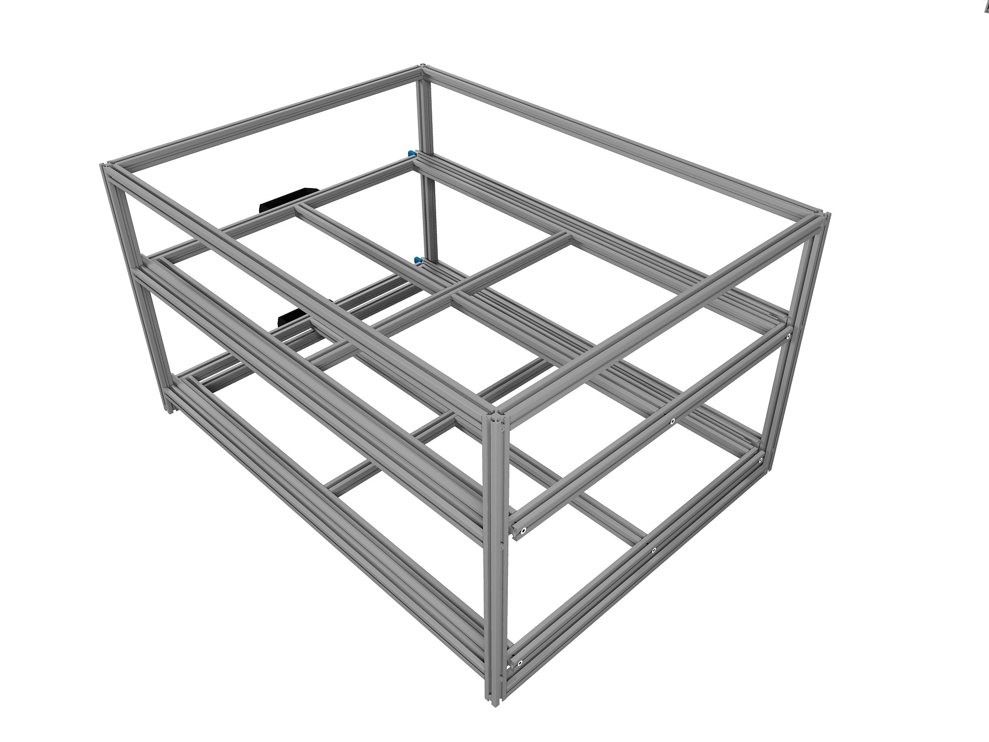 Heckauszug 800 x 1200 mm Euroboxen für Camper, Caravan, Wohnmobil & Nutzfahrzeuge, 220 kg Tragkraft, Typ 35, mit Euroboxen, Bestückung 1