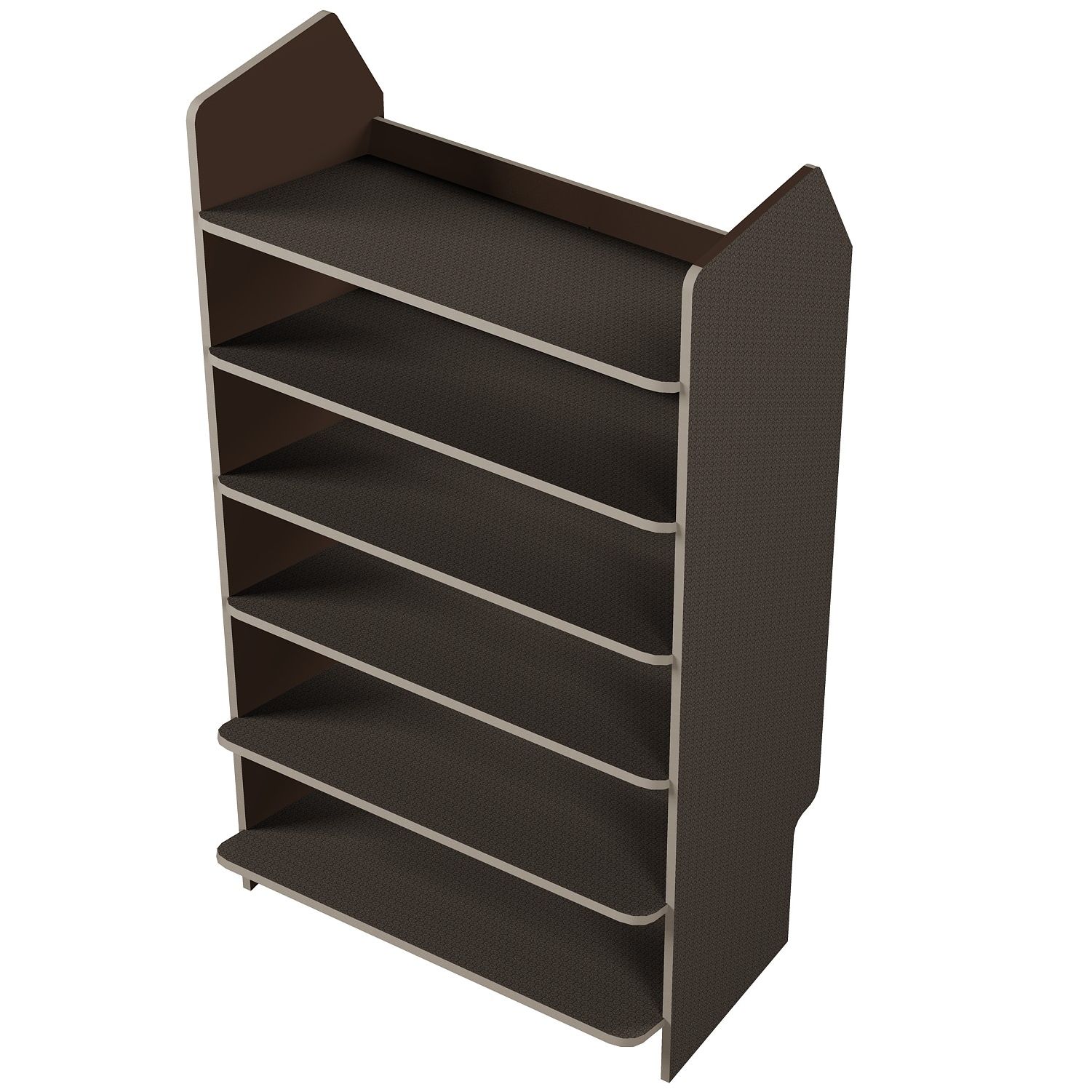 Fahrzeugregal für Euroboxen 600 x 400 mm, Typ 1, mit Euroboxen