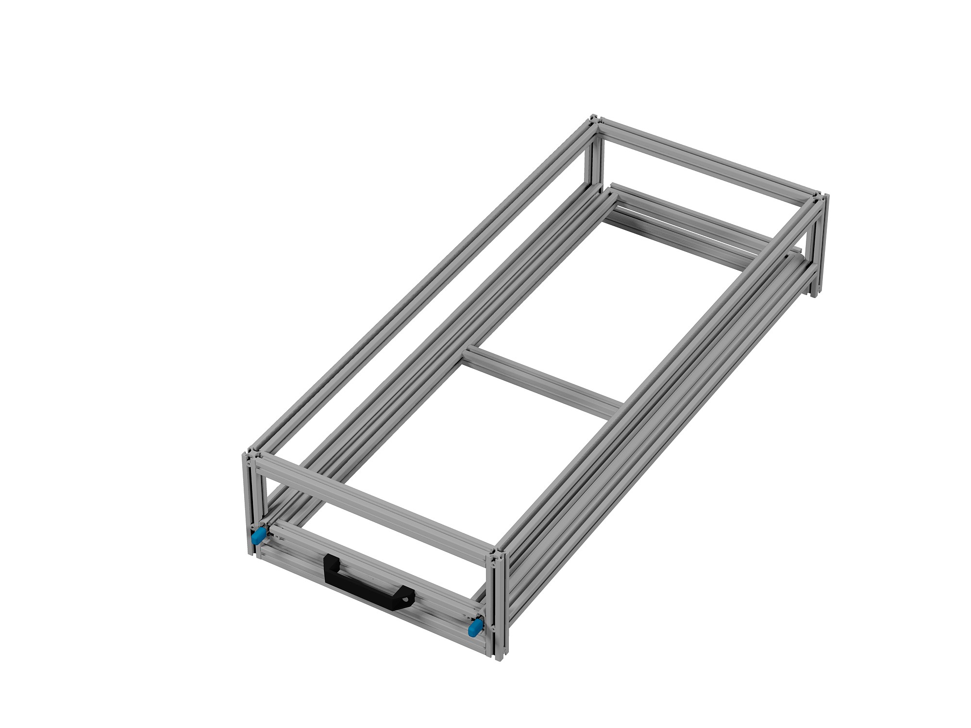 Heckauszug Euroboxen für Camper, Caravan, Wohnmobil & Nutzfahrzeuge, 220 kg Tragkraft, Typ 11, ohne Euroboxen