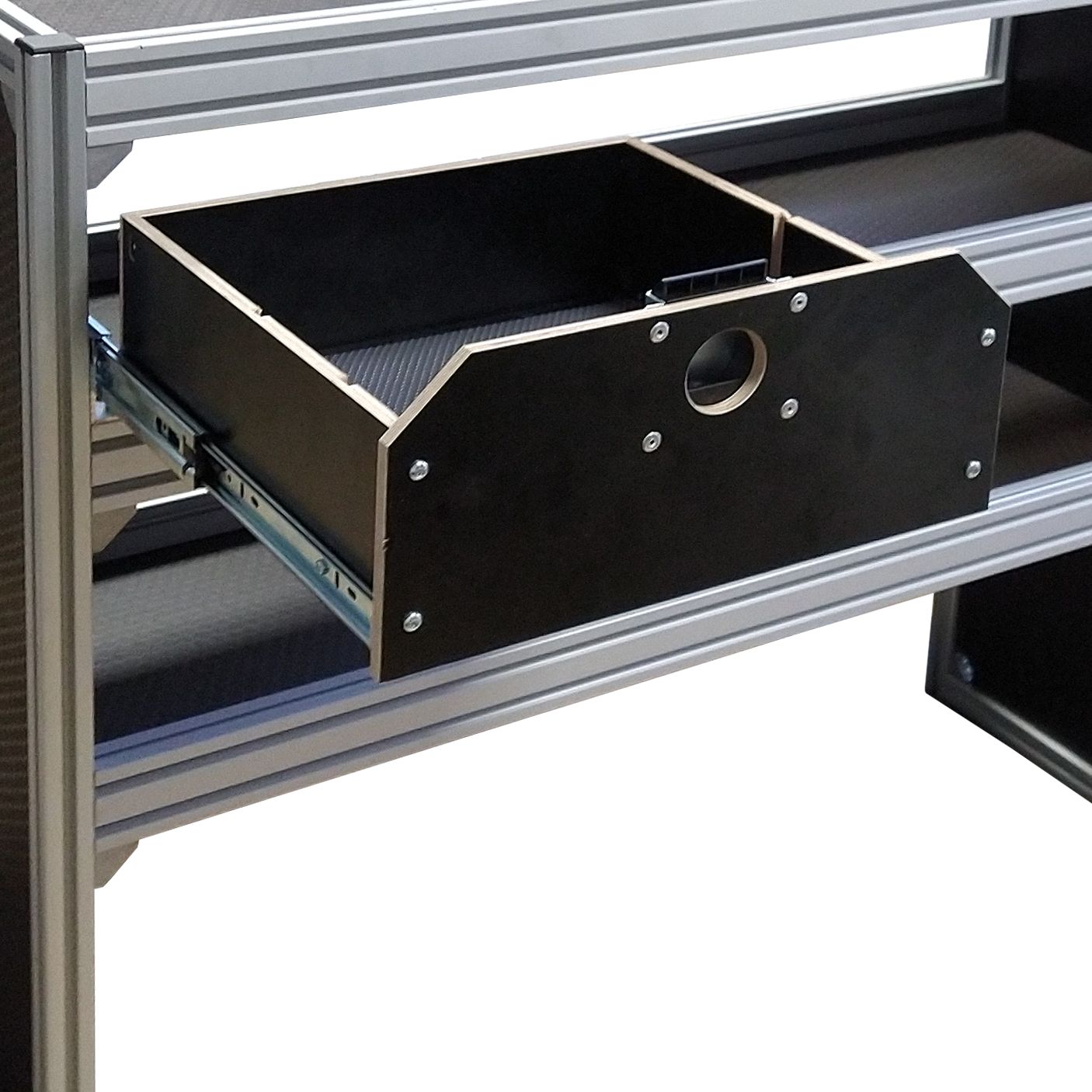 Schublade für Alu-Fahrzeugregale 368 x 226 x 357 mm