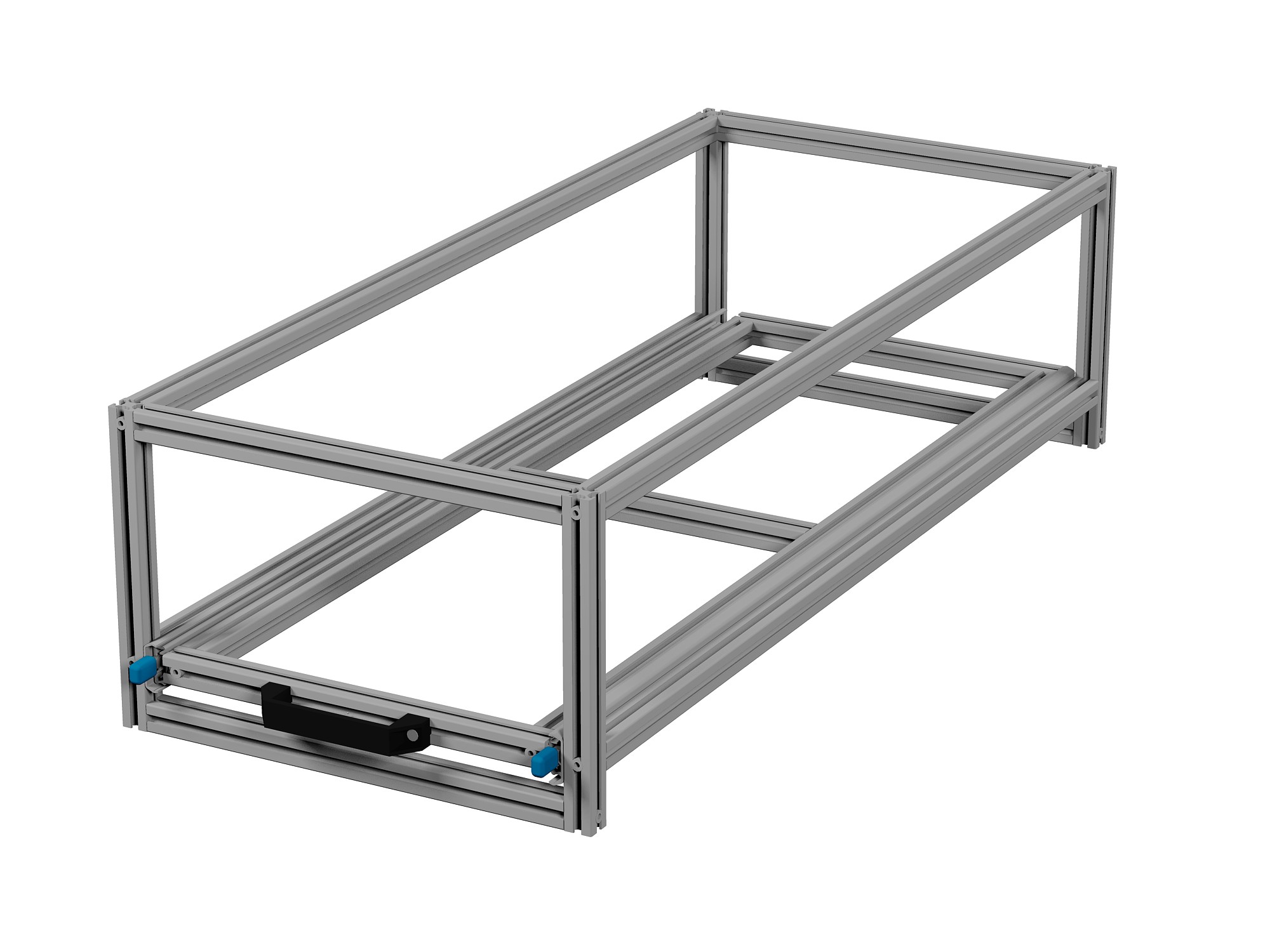 Heckauszug Euroboxen für Camper, Caravan, Wohnmobil & Nutzfahrzeuge, 220 kg Tragkraft, Typ 12, ohne Euroboxen