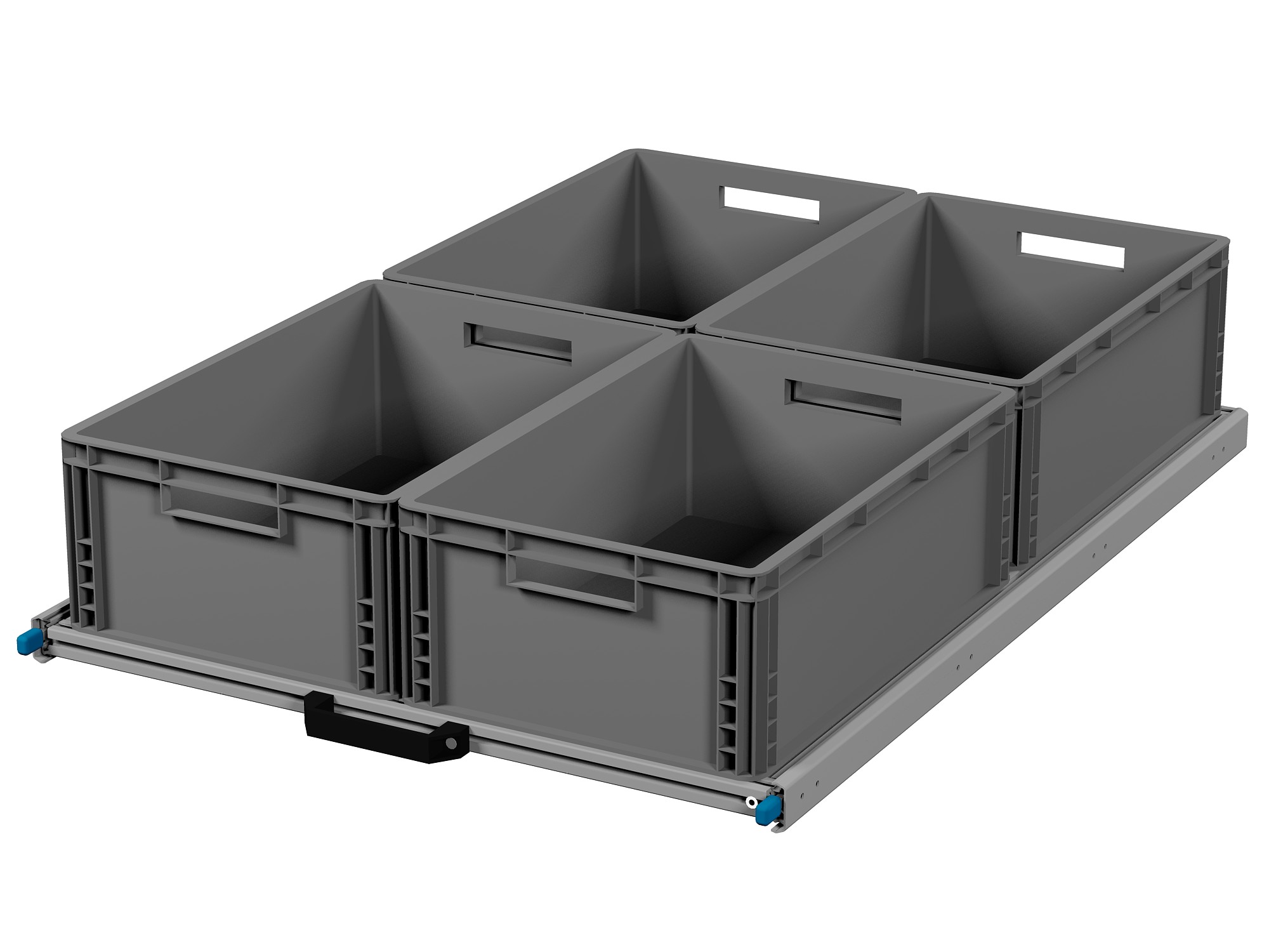 Heckauszug 800 x 1200 mm Euroboxen für Camper, Caravan, Wohnmobil & Nutzfahrzeuge