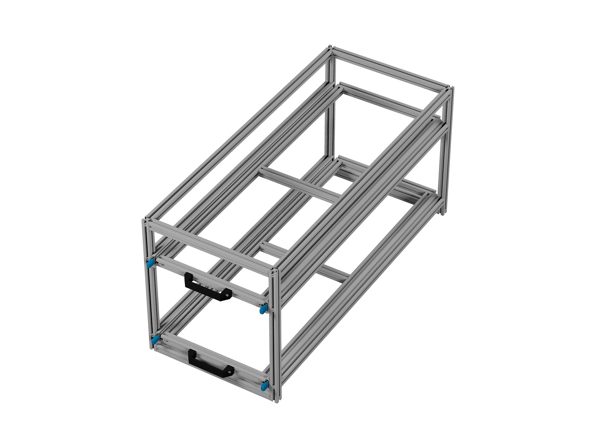 Heckauszug Euroboxen für Camper, Caravan, Wohnmobil & Nutzfahrzeuge, 70 kg Tragkraft, Typ 6, ohne Euroboxen
