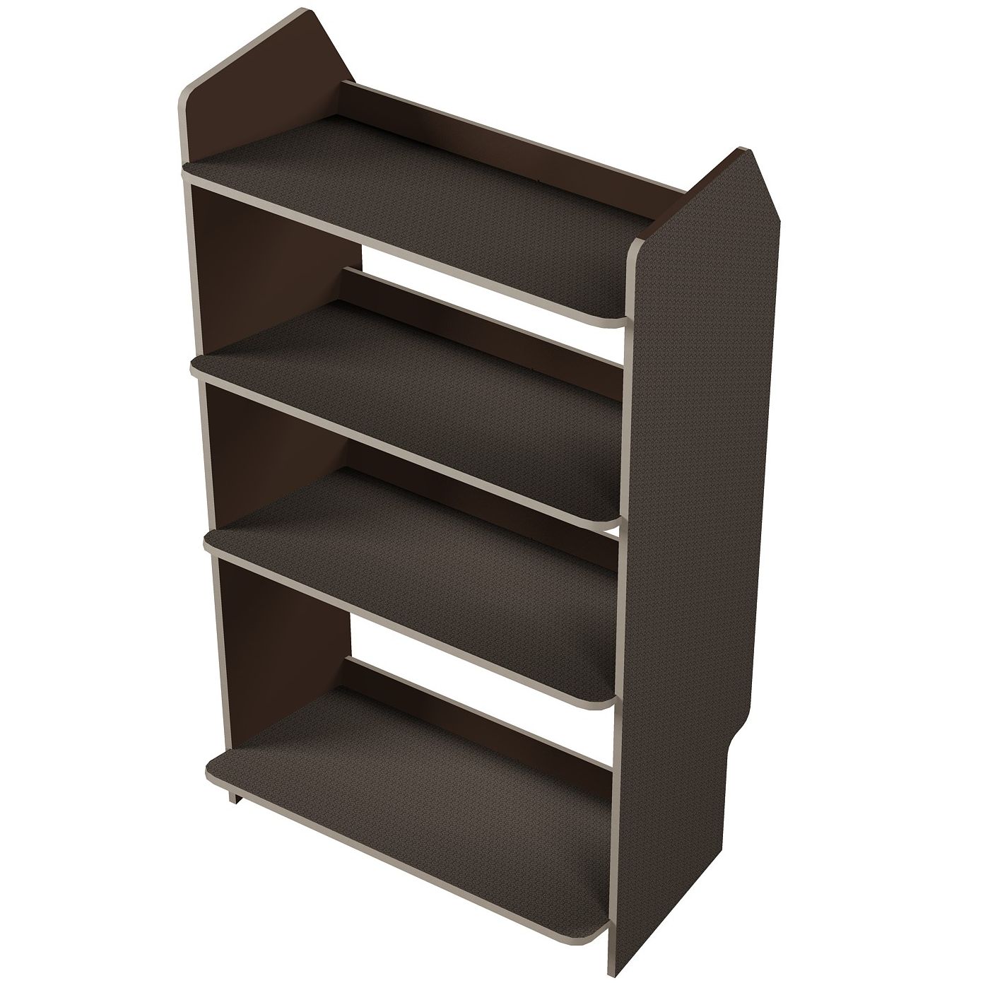 Fahrzeugregal für Euroboxen 600 x 400 mm, Typ 3, ohne Euroboxen