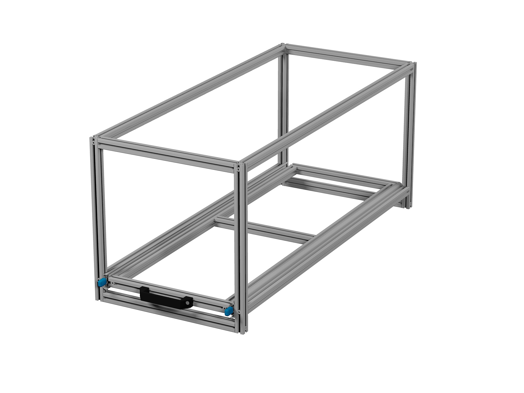 Heckauszug Euroboxen für Camper, Caravan, Wohnmobil & Nutzfahrzeuge, 70 kg Tragkraft, Typ 14, ohne Euroboxen