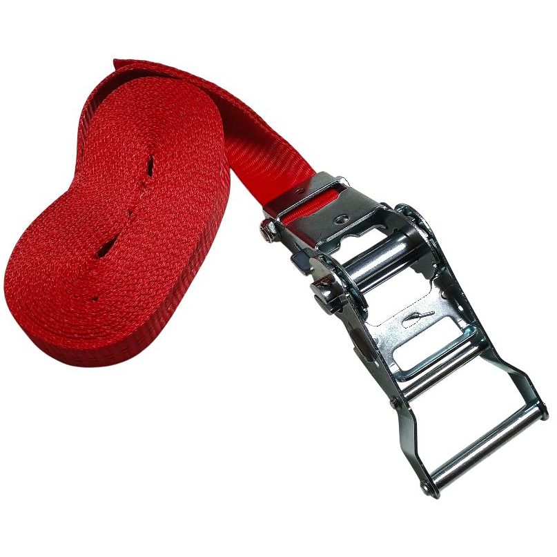 Spanngurt 6m, 1-teilig, LC 2000 daN i.d.U., rot, 6-er Set