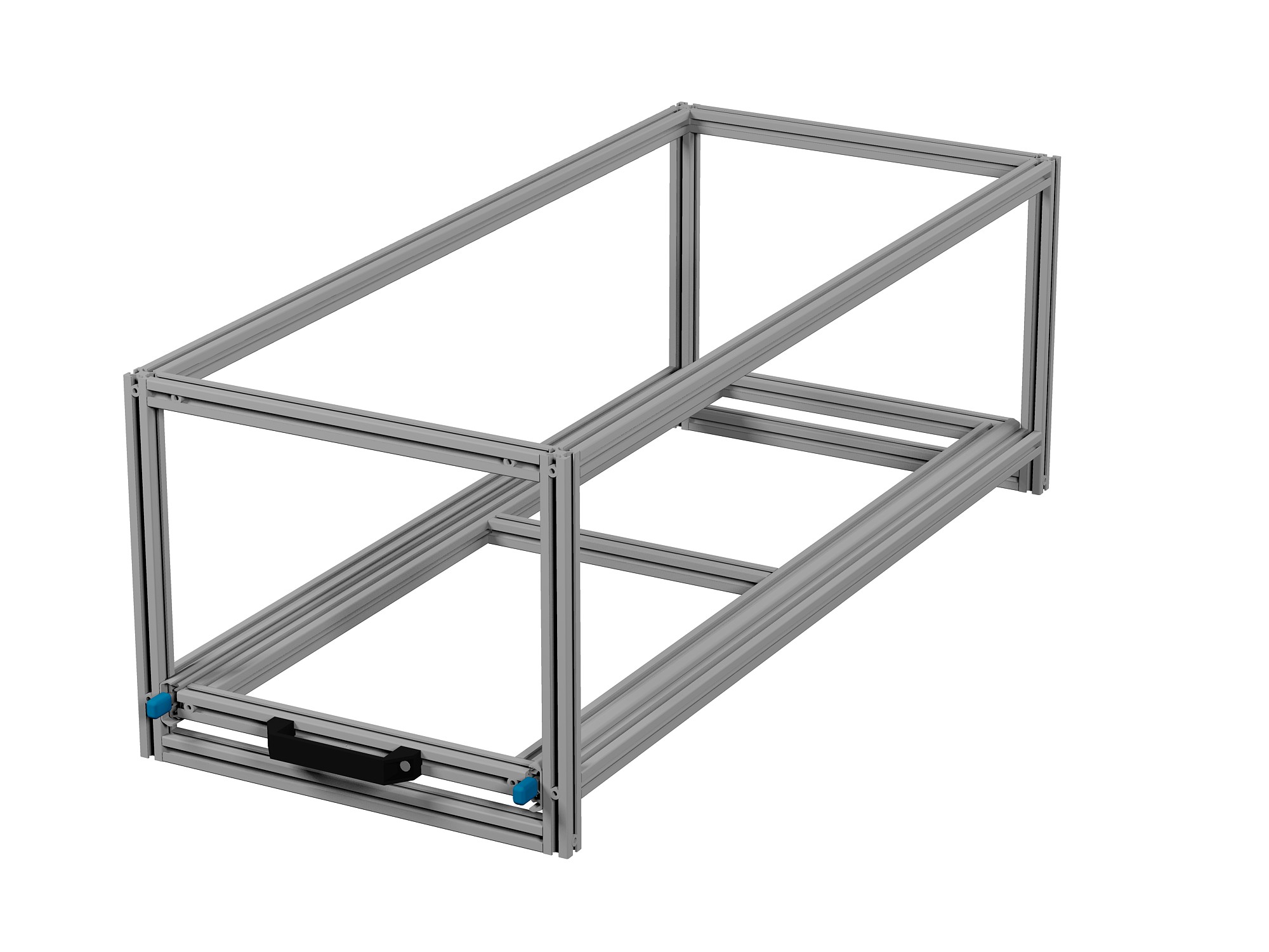 Heckauszug Euroboxen für Camper, Caravan, Wohnmobil & Nutzfahrzeuge, 70 kg Tragkraft, Typ 13, ohne Euroboxen
