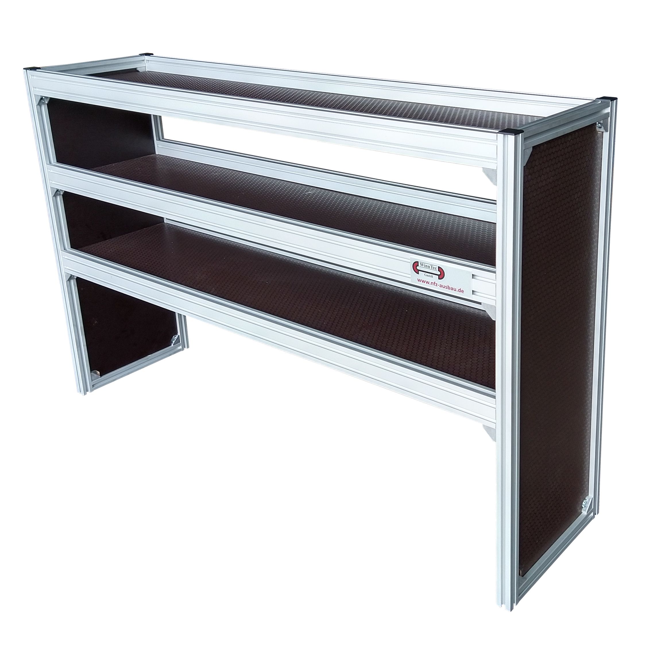 Alu-Fahrzeugregal 1300 x 920 x 357 mm