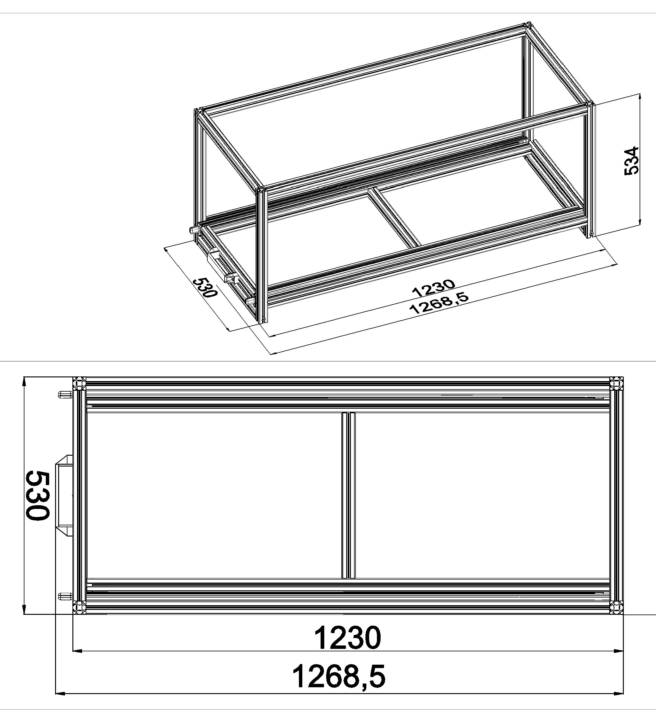 Heckauszug Euroboxen für Camper, Caravan, Wohnmobil & Nutzfahrzeuge, 220 kg Tragkraft, Typ 14, ohne Euroboxen