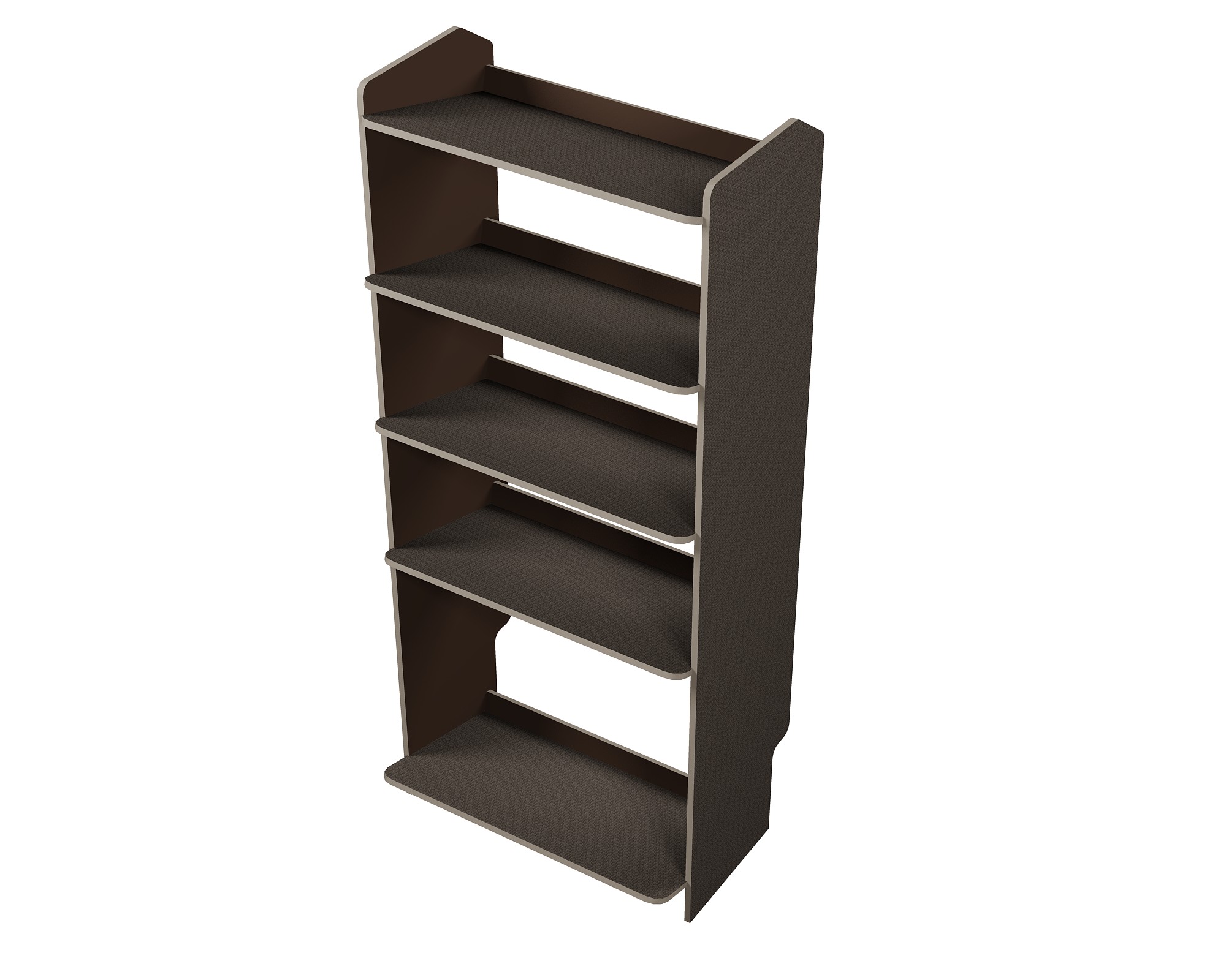 Fahrzeugregal für Euroboxen 600 x 400 mm, Typ 3, ohne Euroboxen