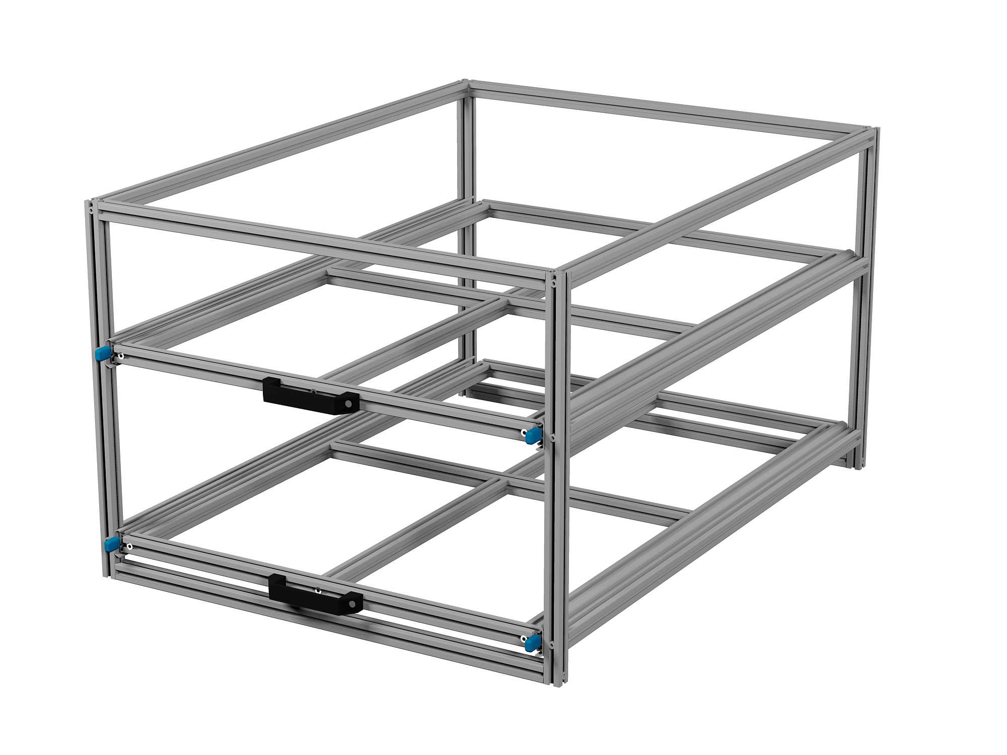 Heckauszug 800 x 1200 mm Euroboxen für Camper, Caravan, Wohnmobil & Nutzfahrzeuge, 220 kg Tragkraft, Typ 35, ohne Euroboxen