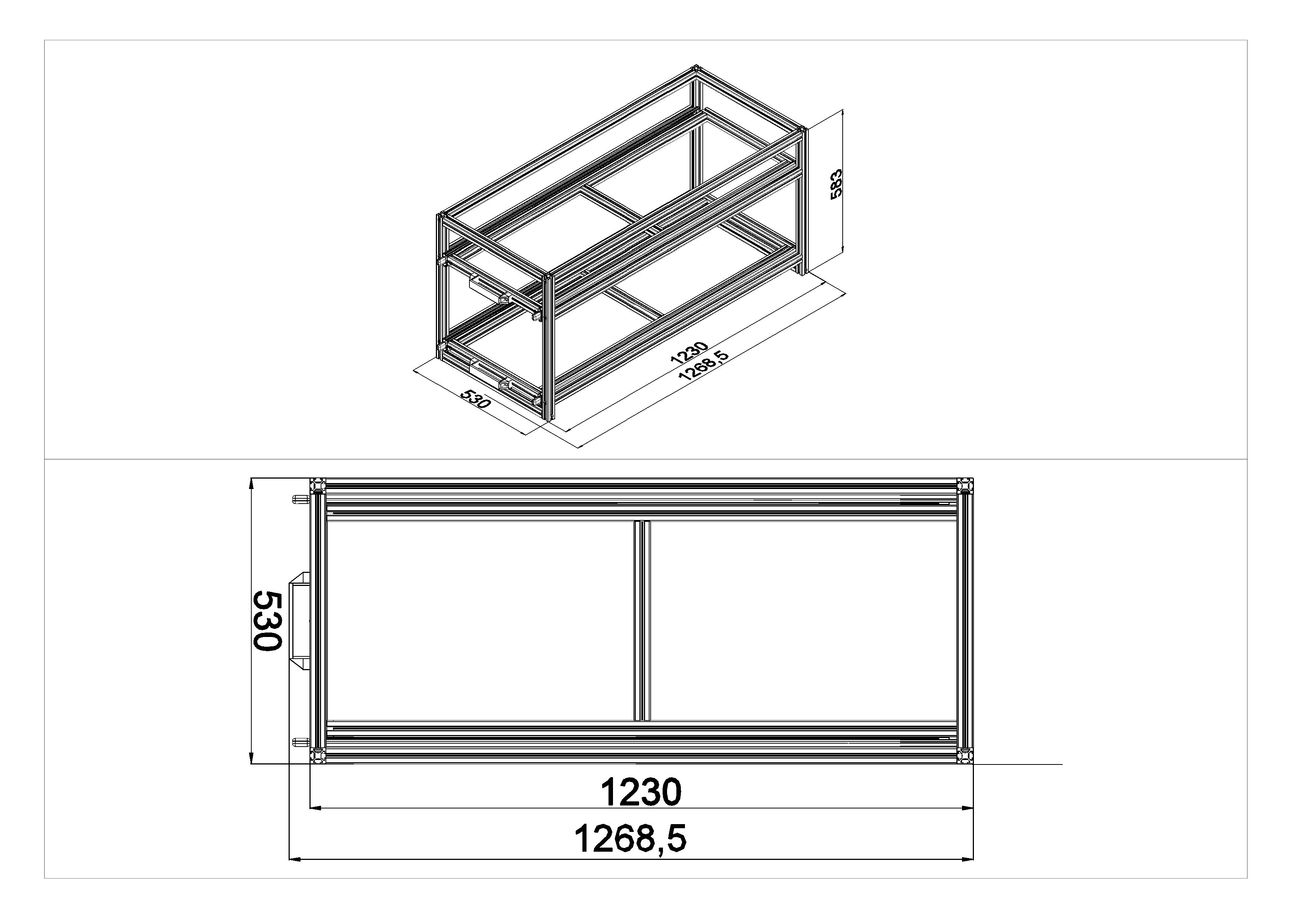 Heckauszug Euroboxen für Camper, Caravan, Wohnmobil & Nutzfahrzeuge, 70 kg Tragkraft, Typ 6, ohne Euroboxen