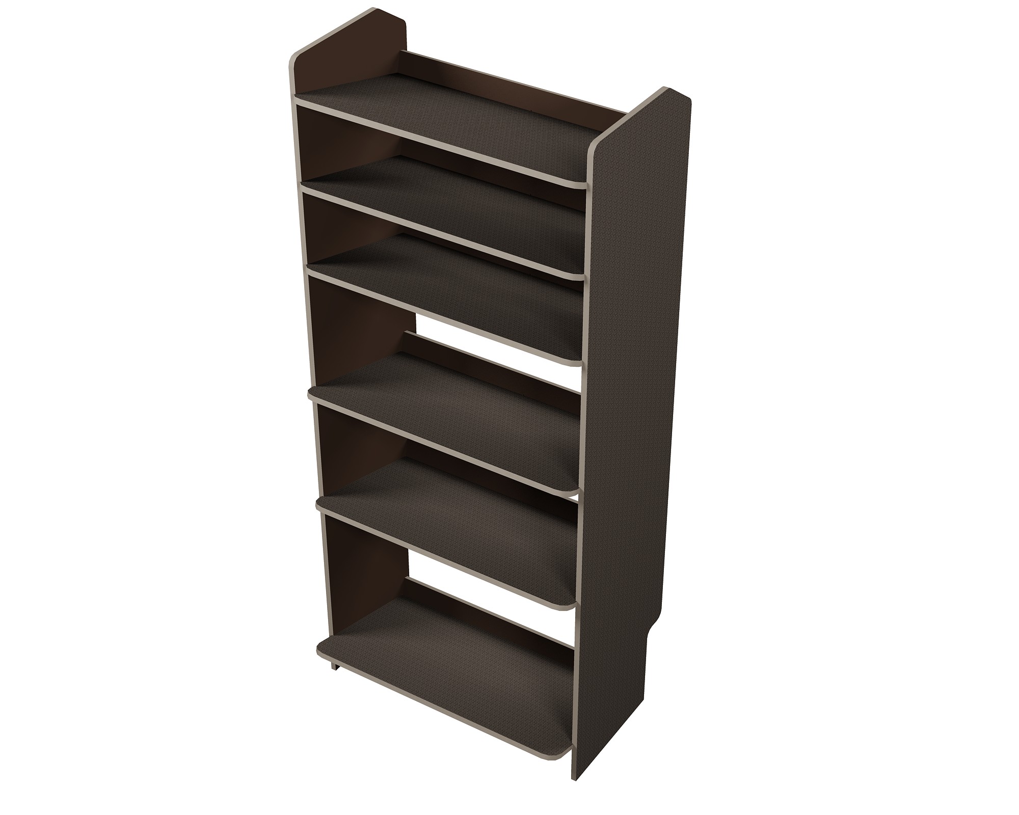 Fahrzeugregal für Euroboxen 600 x 400 mm, Typ 2, mit Euroboxen