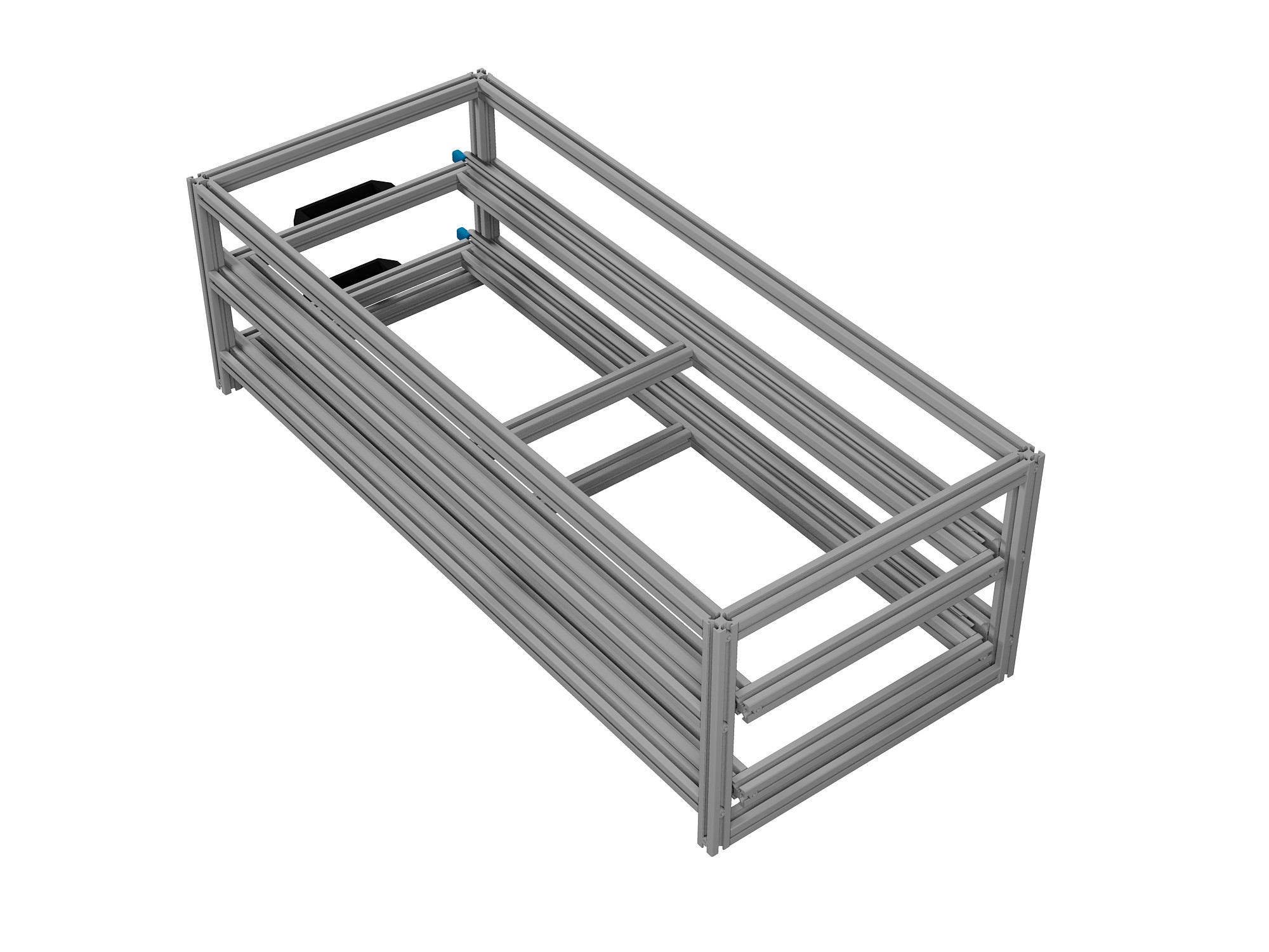 Heckauszug Euroboxen für Camper, Caravan, Wohnmobil & Nutzfahrzeuge, 220 kg Tragkraft, Typ 4, ohne Euroboxen