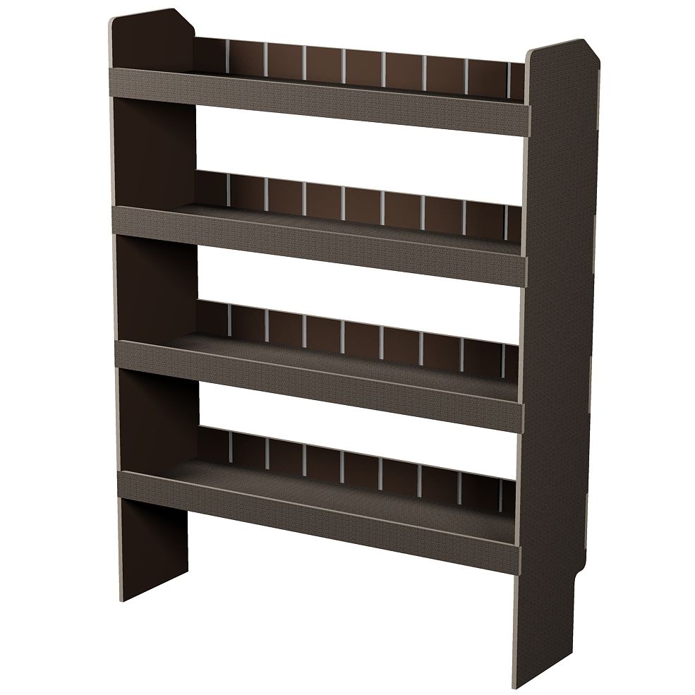 Fahrzeugregal 1150 x 1490 x 350 mm, für Einstecktrennwände, 340 mm Bodenfreiheit