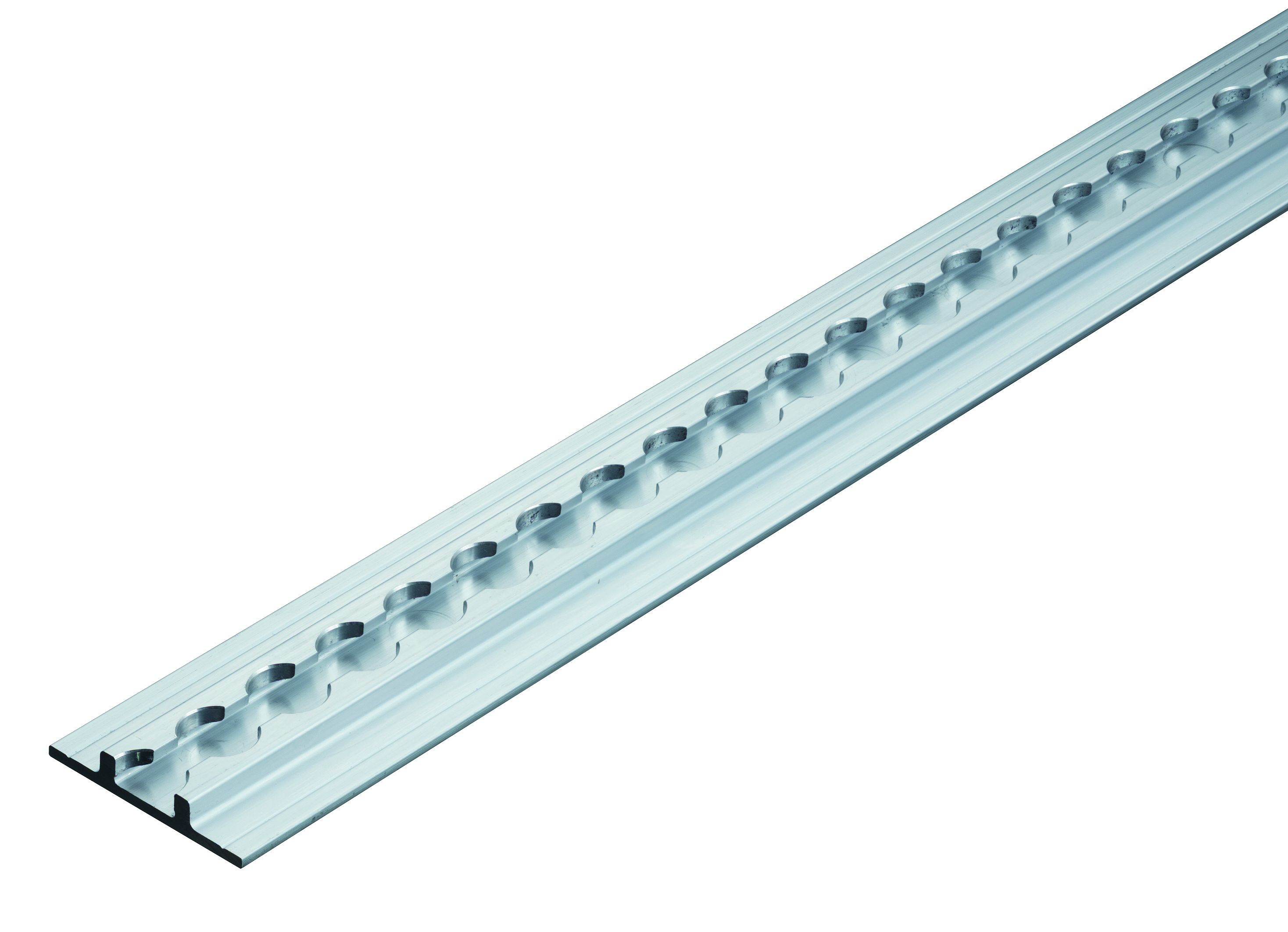 Airlineschiene allsafe Standard mit Flansch, 971 mm