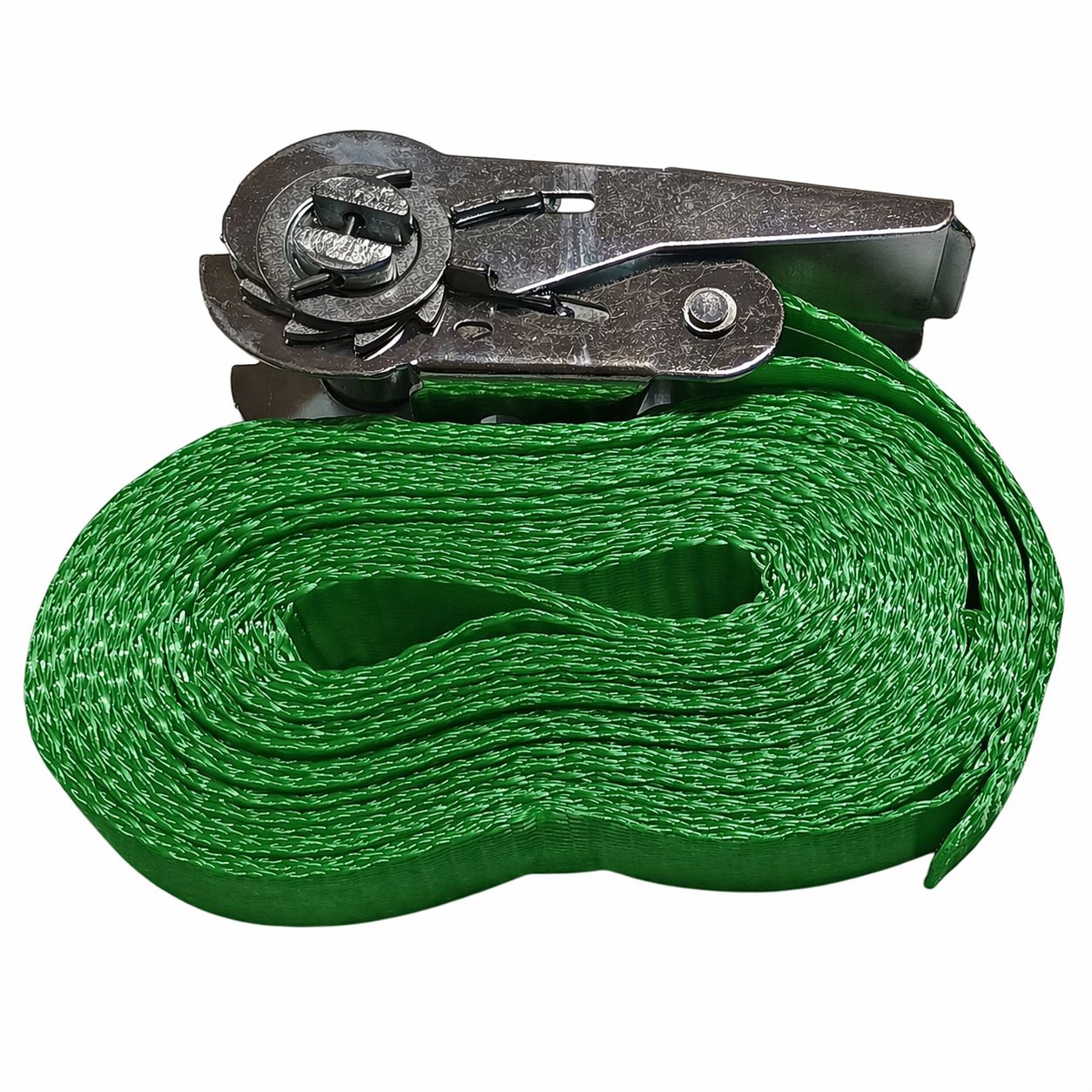 Spanngurt 6m, 1-teilig, LC 800 daN i.d.U., grün, 12-er Set