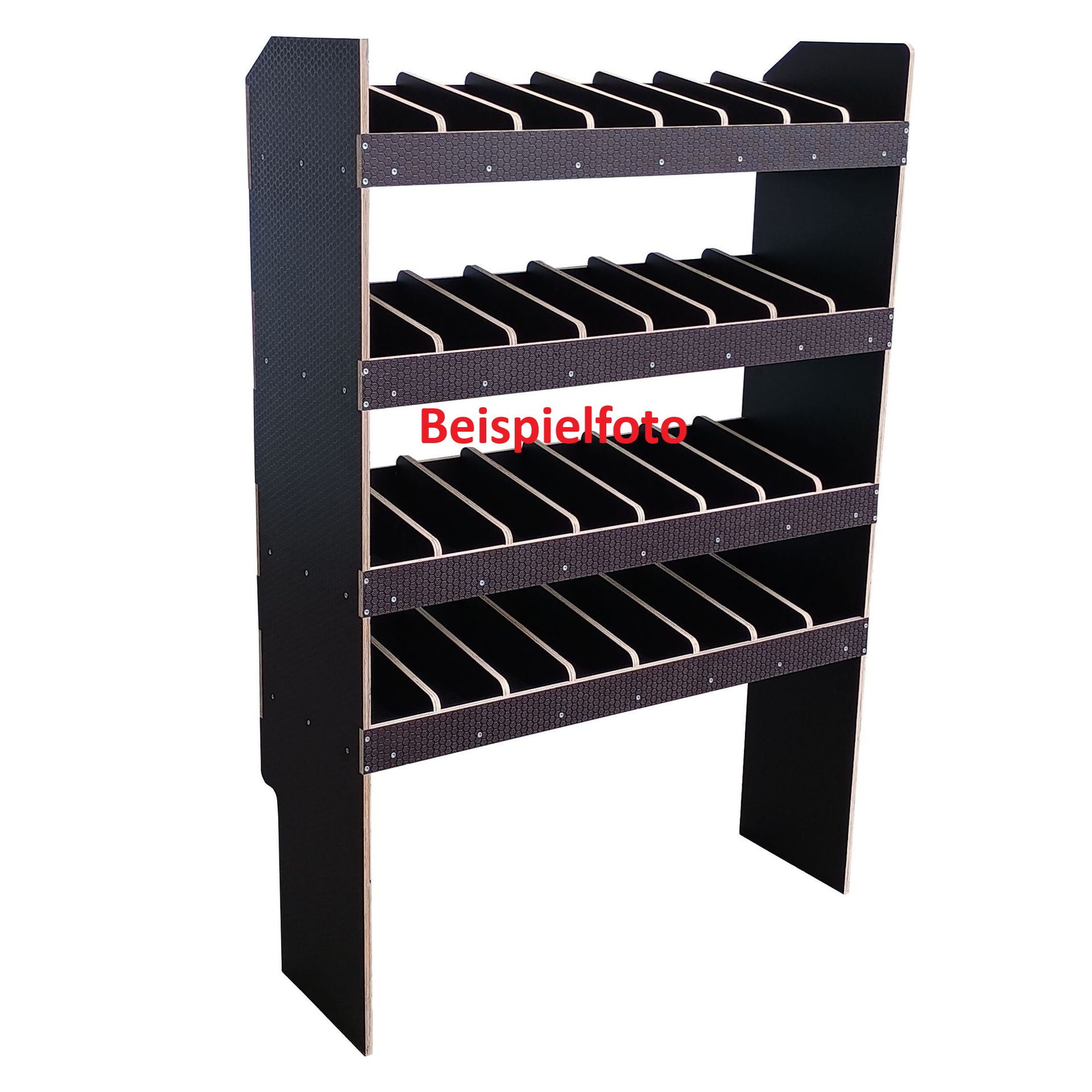 Fahrzeugregal 1150 x 1490 x 350 mm, für Einstecktrennwände, 340 mm Bodenfreiheit