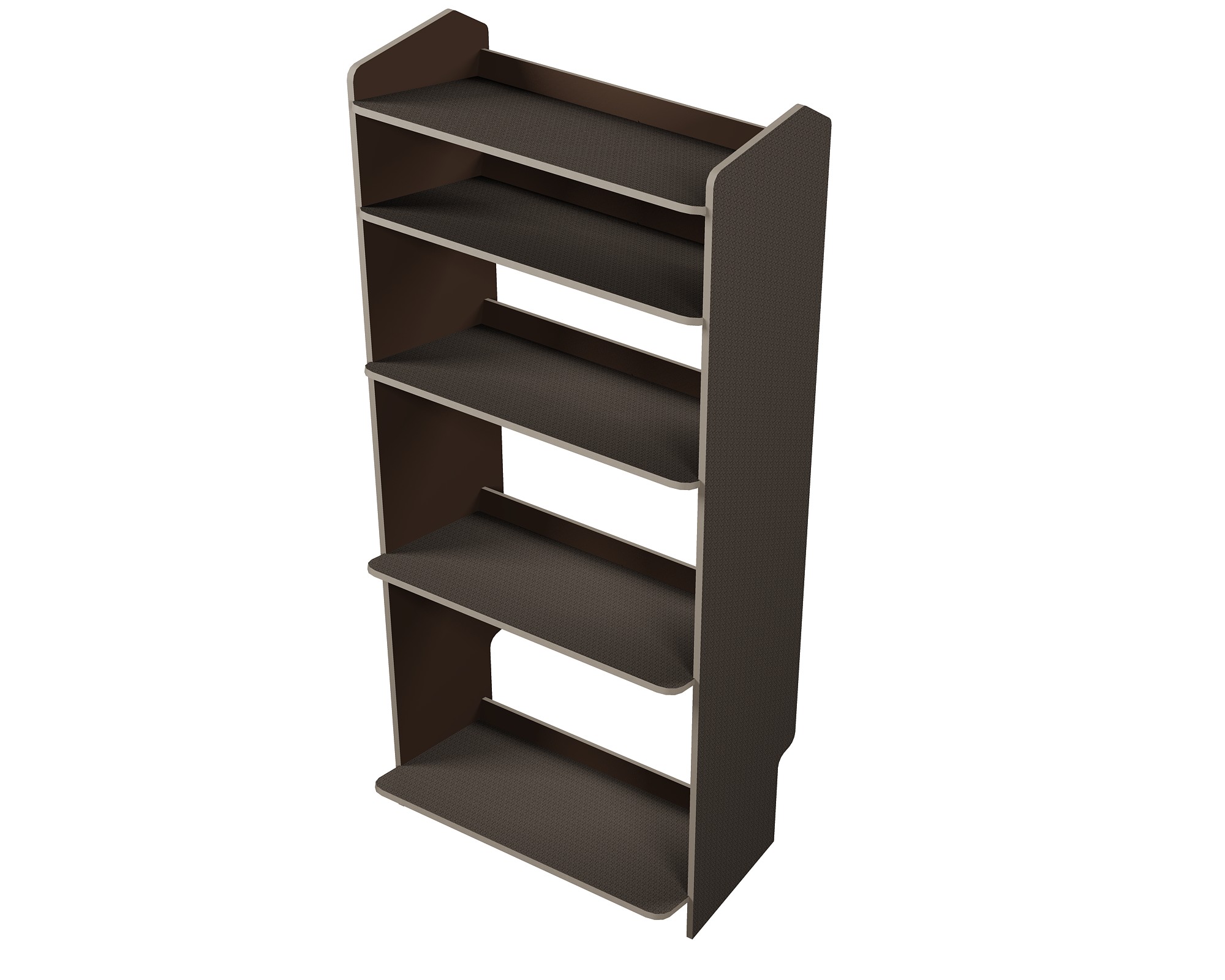 Fahrzeugregal für Euroboxen 600 x 400 mm, Typ 4, ohne Euroboxen