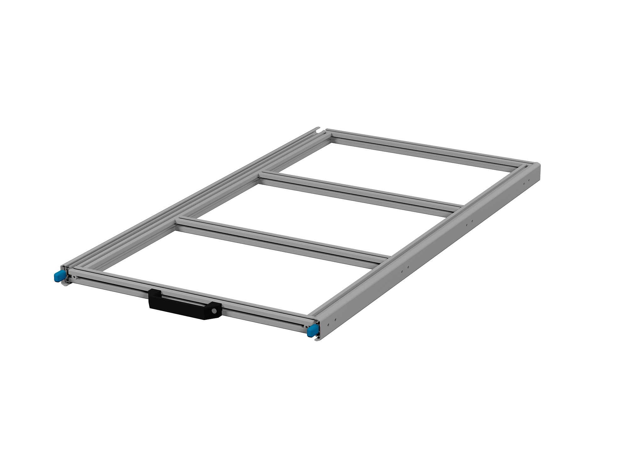 Heckauszug 600 x 1200 mm Euroboxen für Camper, Caravan, Wohnmobil & Nutzfahrzeuge, 70 kg Tragkraft
