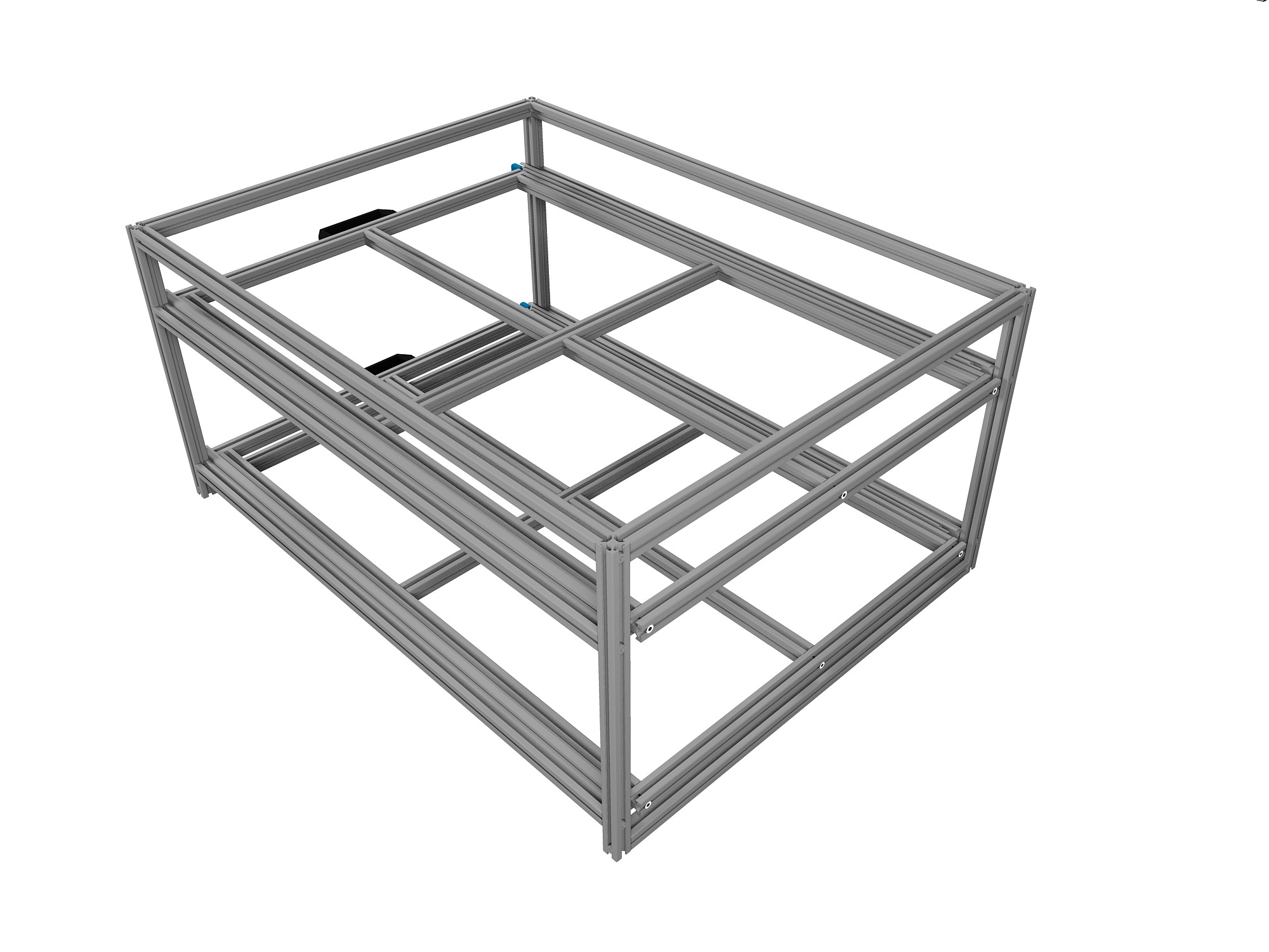 Heckauszug 800 x 1200 mm Euroboxen für Camper, Caravan, Wohnmobil & Nutzfahrzeuge, 220 kg Tragkraft, Typ 34, ohne Euroboxen