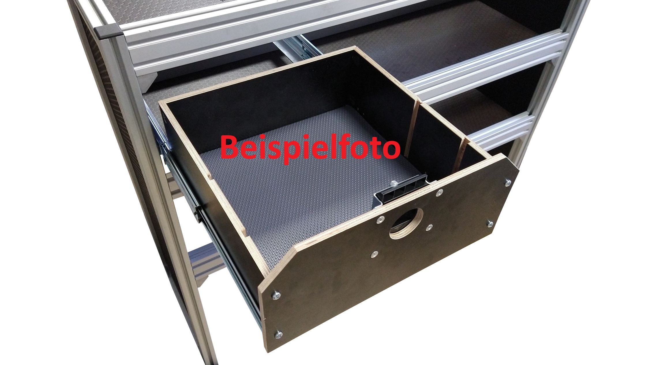 Alu-Fahrzeugregal 1150 x 920 x 357 mm